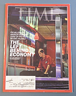 Time Magazine September 2-9, 2019 Left Behind Economy