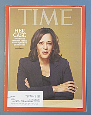 Time Magazine October 14, 2019 Kamala Harris